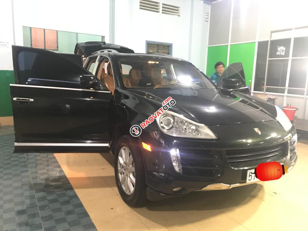 Bán Porsche Cayenne S V8 4.8 đời 2008, màu đen, nhập khẩu chính chủ, 985 triệu-1