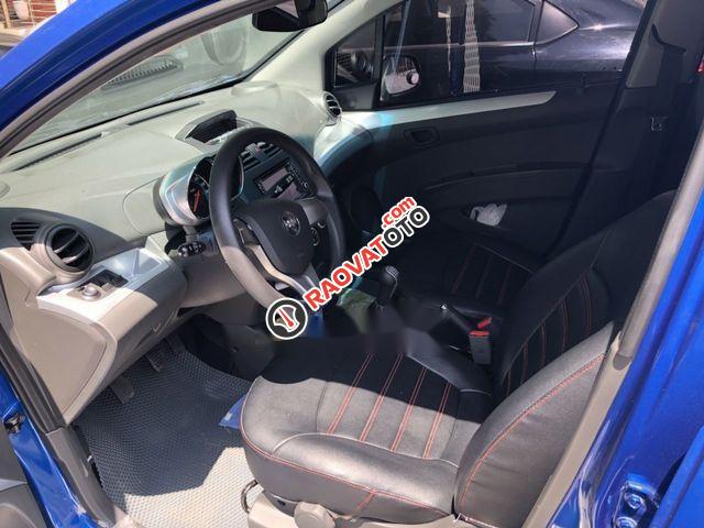 Bán Chevrolet Spark Duo sản xuất 2017, màu xanh dương-0
