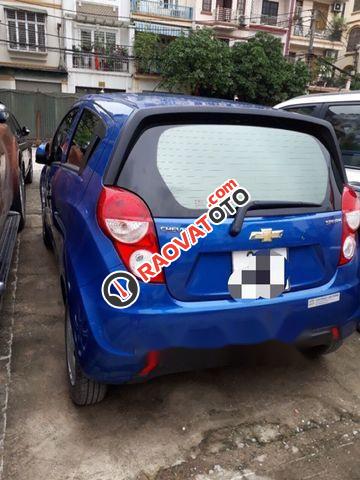 Bán Chevrolet Spark Duo sản xuất 2017, màu xanh dương-1