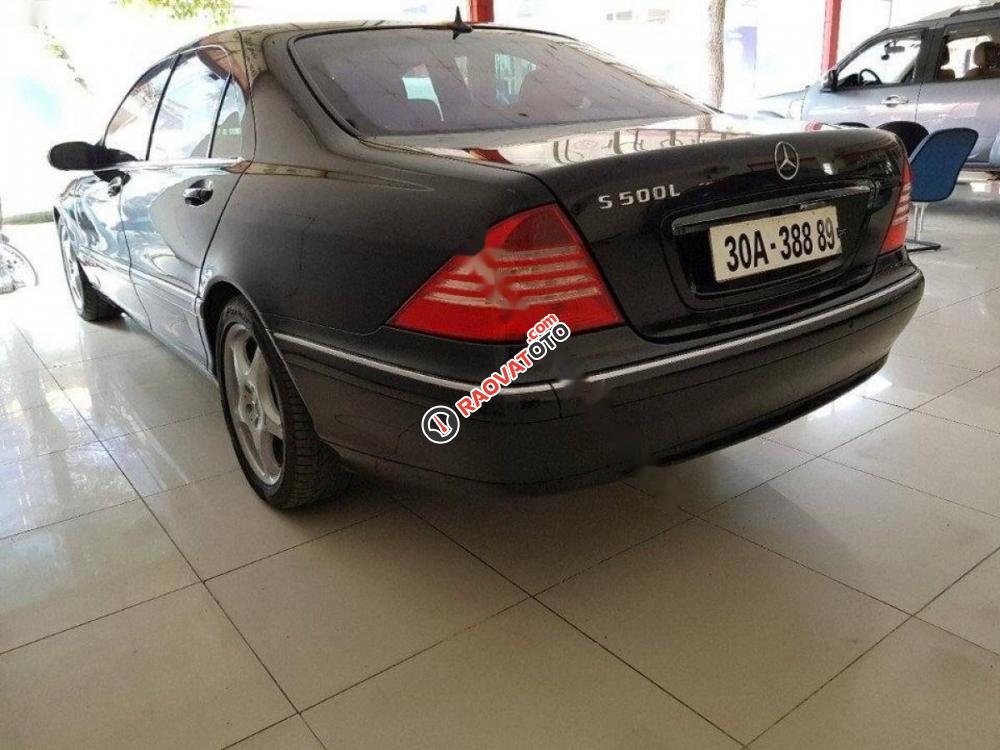 Cần bán lại xe Mercedes năm sản xuất 2004, màu đen, xe nhập, giá chỉ 445 triệu-1