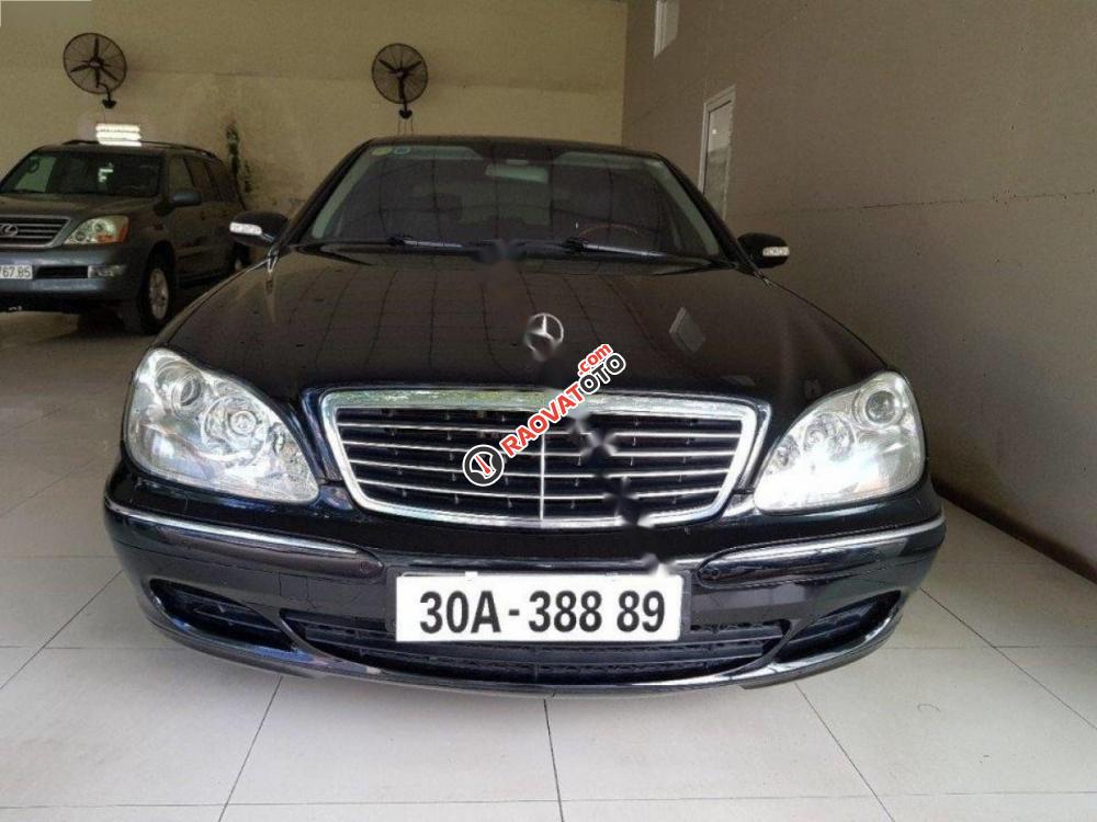 Cần bán lại xe Mercedes năm sản xuất 2004, màu đen, xe nhập, giá chỉ 445 triệu-3