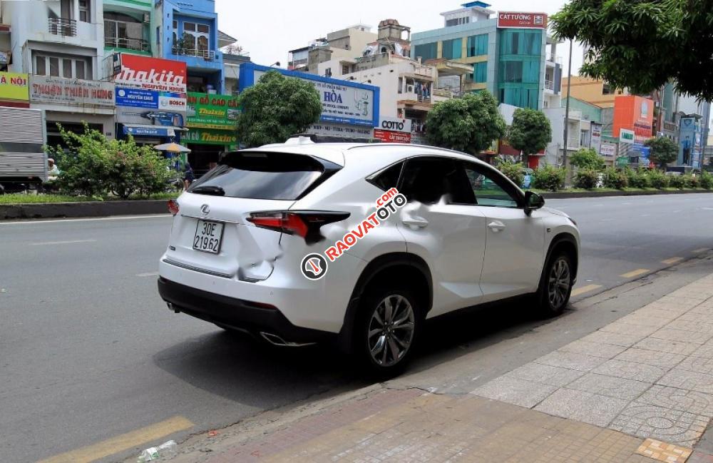 Bán xe Lexus NX 200t F-Sport năm 2014, màu trắng, nhập khẩu -3