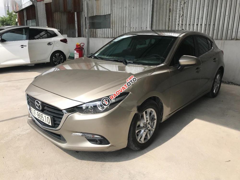 Bán Mazda 3 1.5L Facelift sản xuất 2017, màu vàng cát-1