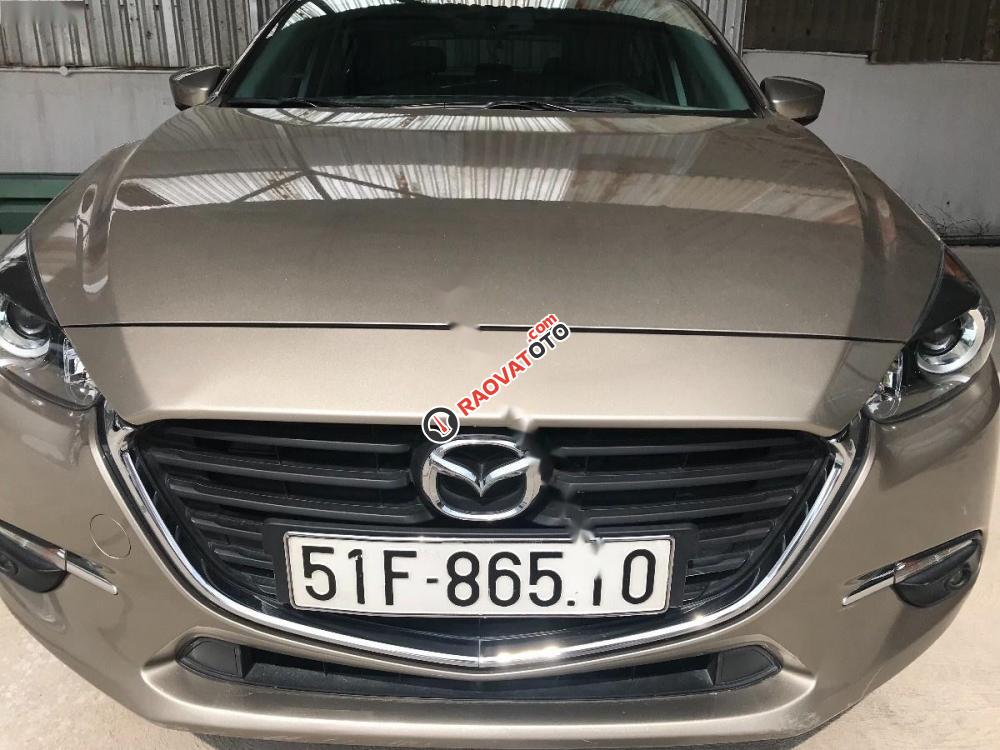 Bán Mazda 3 1.5L Facelift sản xuất 2017, màu vàng cát-0