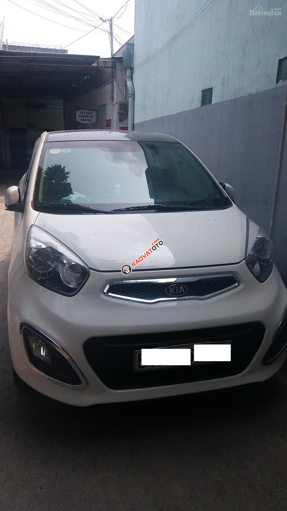 Cần bán xe Kia Picanto S năm 2013, màu trắng, xe gia đình, giá 305tr-4