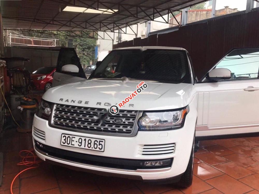 Cần bán xe LandRover Range Rover Supercharged 5.0 năm 2013, màu trắng, xe nhập-2