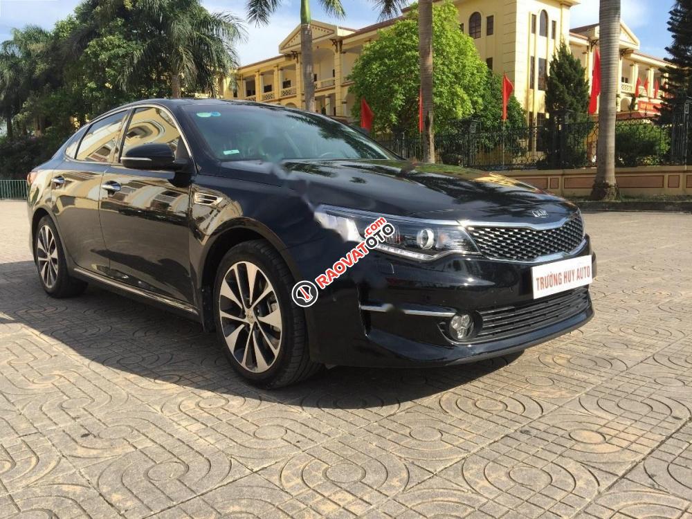 Cần bán gấp Kia Optima 2.0 AT đời 2017, màu đen -3