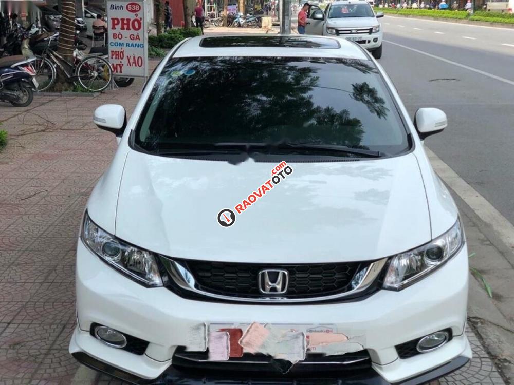 Bán ô tô Honda Civic 2.0 AT năm 2016, màu trắng, nhập khẩu-1