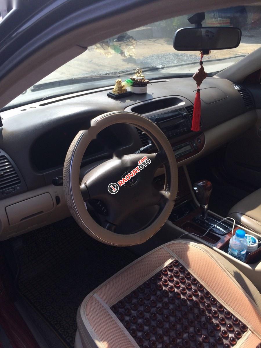 Bán xe Toyota Camry 3.0 năm 2003, màu đen, xe nhập-6