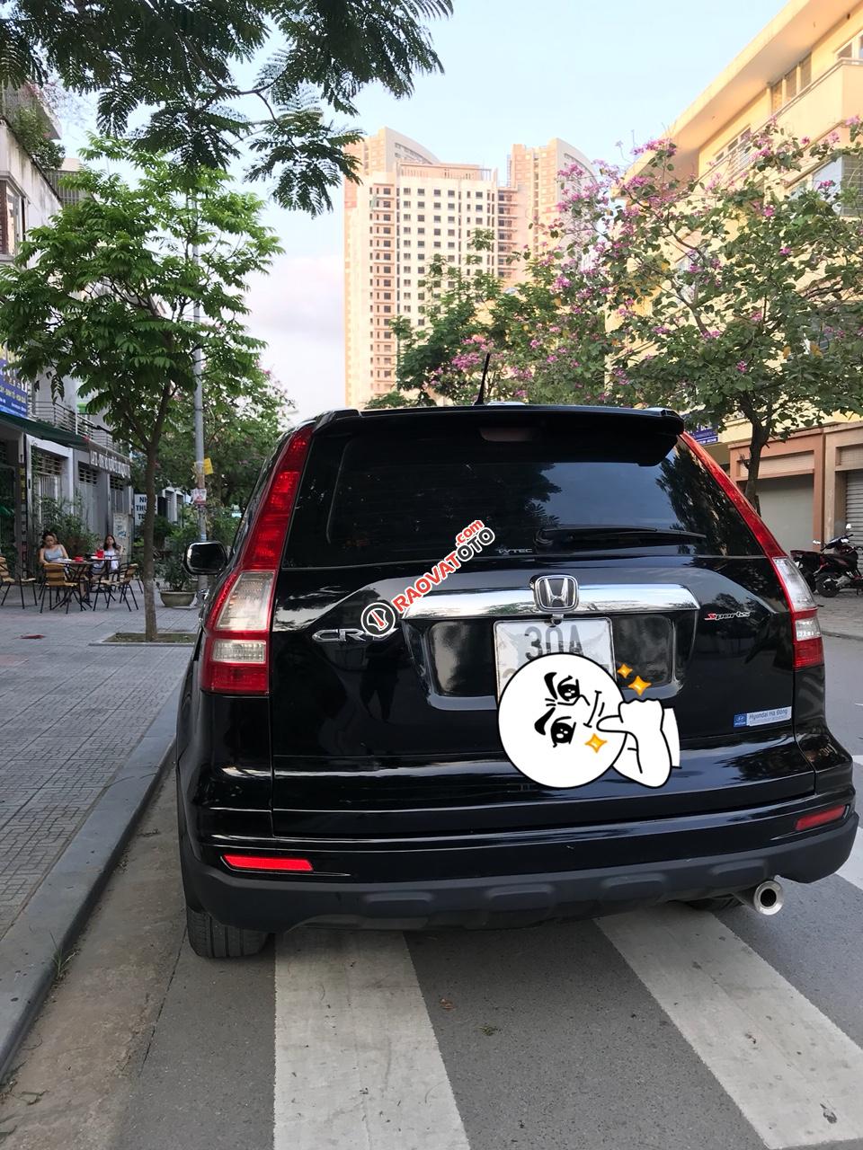 Bán Honda CR V 2.4 đời 2011, màu đen chính chủ-5