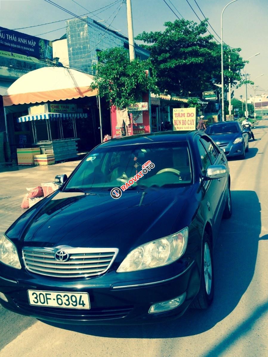 Bán xe Toyota Camry 3.0 năm 2003, màu đen, xe nhập-2