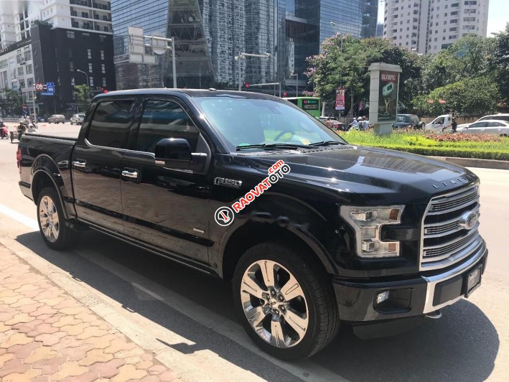 Bán xe Ford F 150 Limited đời 2018, màu đen, xe nhập-1