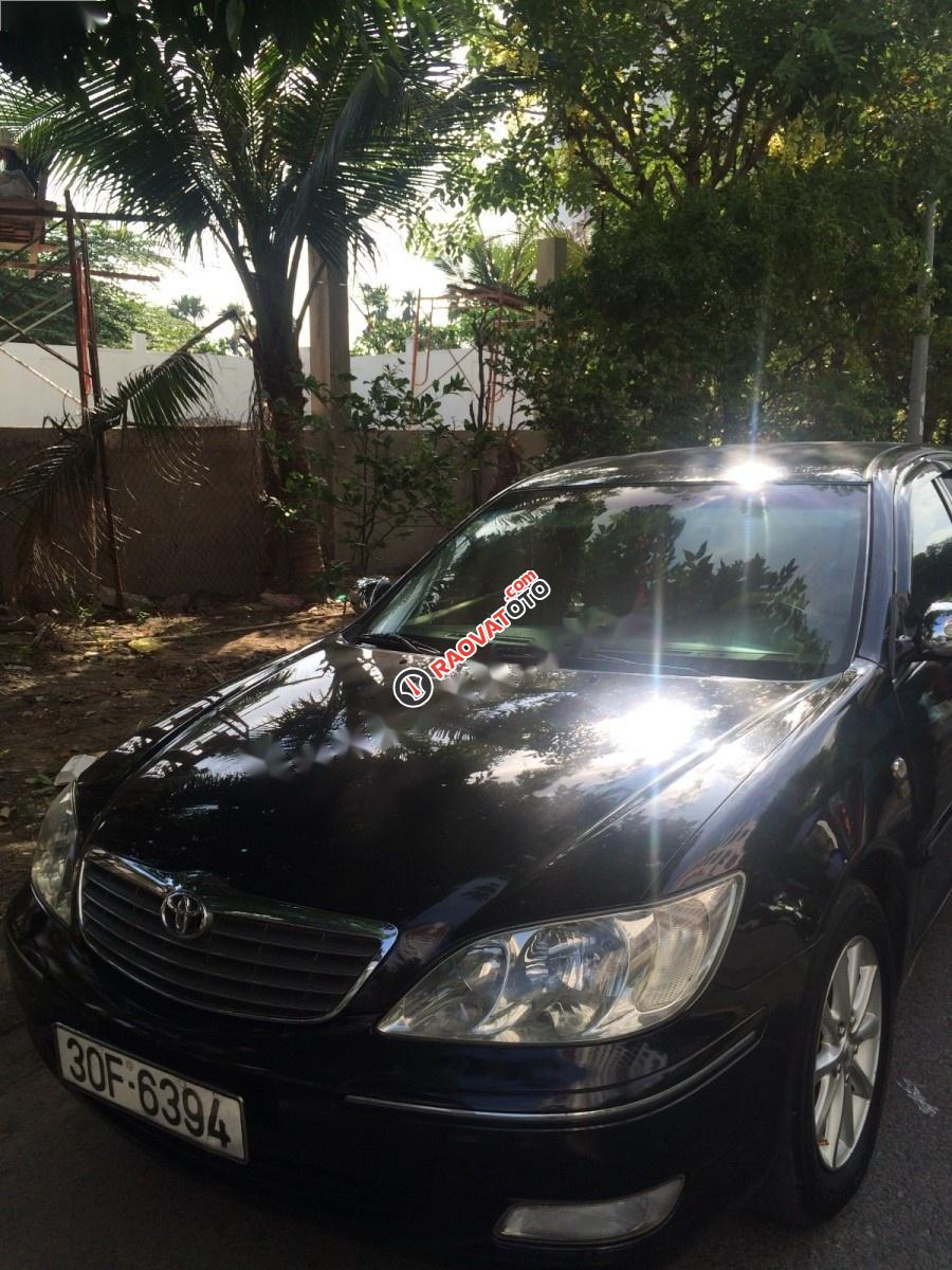 Bán xe Toyota Camry 3.0 năm 2003, màu đen, xe nhập-1
