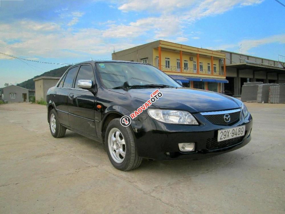 Chính chủ bán Mazda 323 GLX năm 2003, màu đen-1