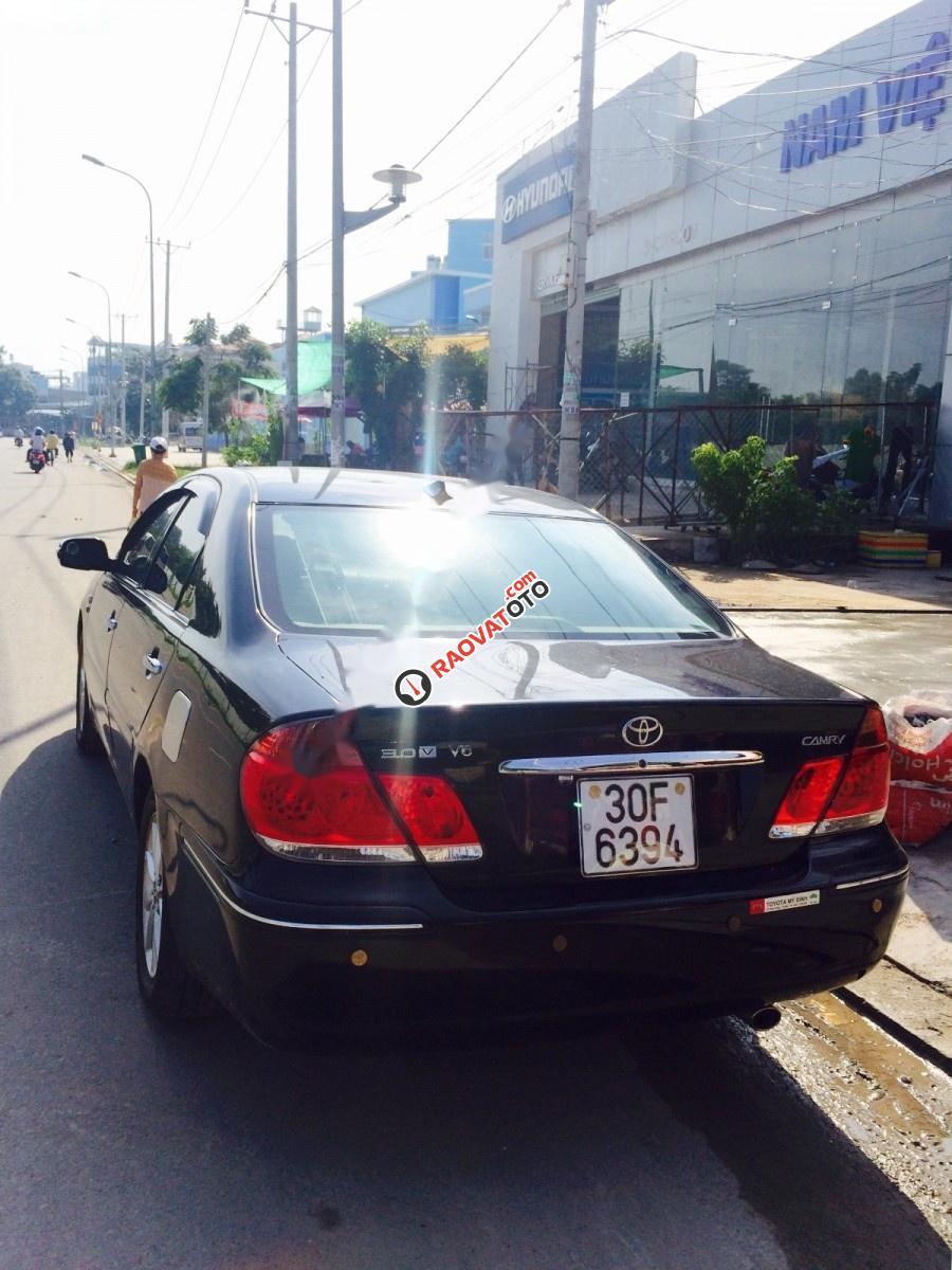 Bán xe Toyota Camry 3.0 năm 2003, màu đen, xe nhập-5