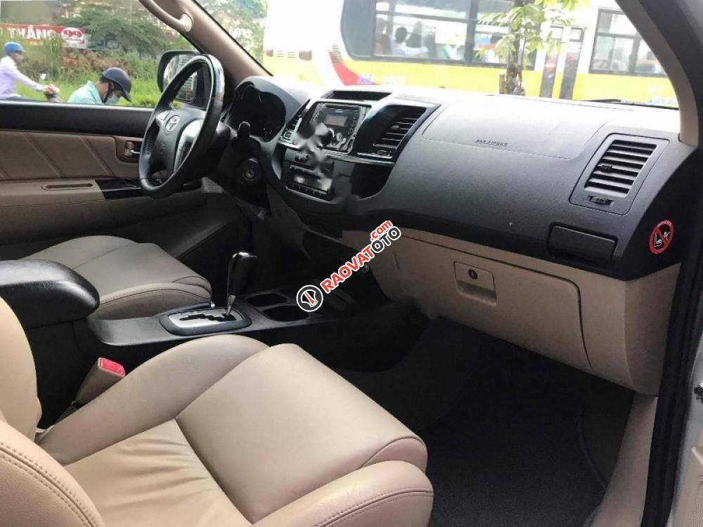 Bán Toyota Fortuner V 4x2AT 2016, màu bạc  -4