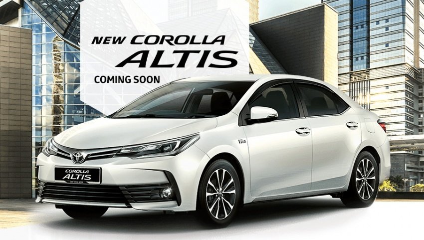 Đá giá xe Toyota Corolla Altis 2018