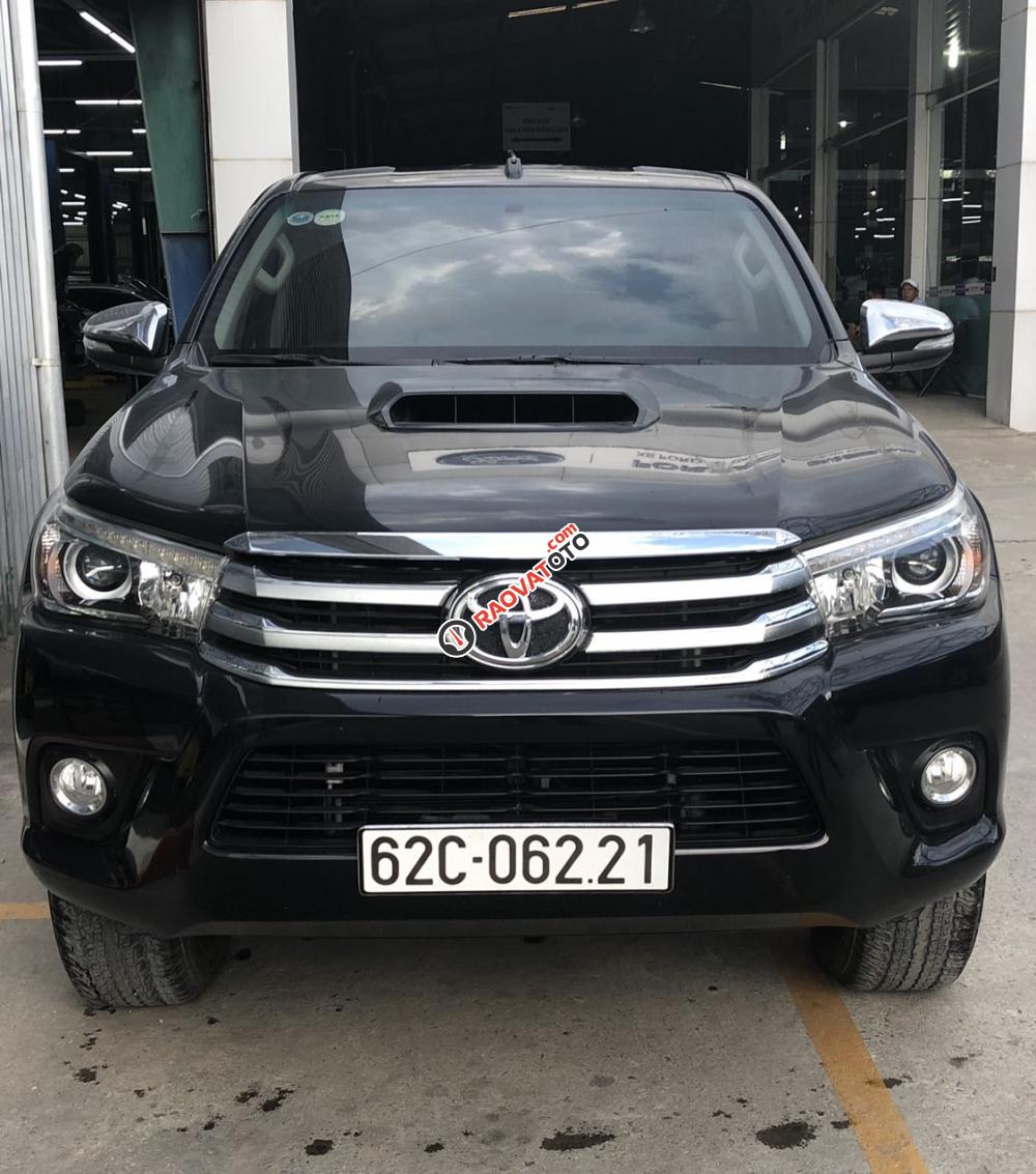 Cần bán xe Toyota Hilux năm sản xuất 2015, màu đen, nhập khẩu nguyên chiếc giá cạnh tranh-1