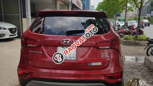 Cần bán xe Hyundai Santa Fe 2.2 AT đời 2017, màu đỏ-7