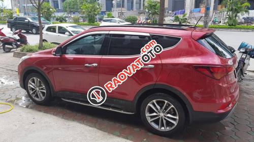 Cần bán xe Hyundai Santa Fe 2.2 AT đời 2017, màu đỏ-6