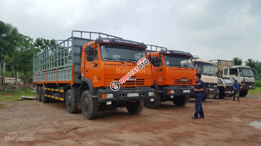 Bán Kamaz 6540 (8x4) thùng 9m mới 2016, tại Kamaz Bình Phước & Bình Dương | Kamaz thùng 30 tấn-0