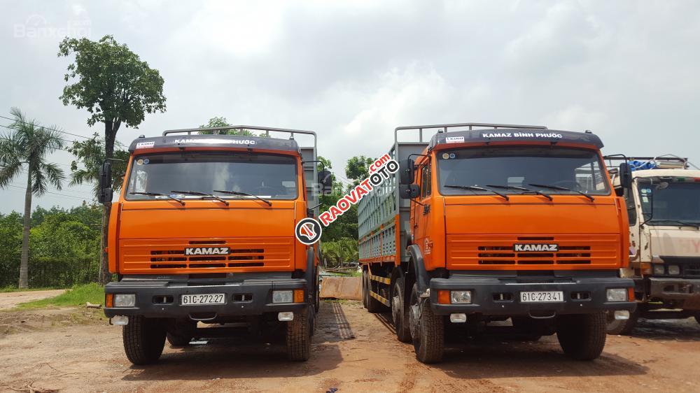 Bán Kamaz 6540 (8x4) thùng 9m mới 2016, tại Kamaz Bình Phước & Bình Dương | Kamaz thùng 30 tấn-10