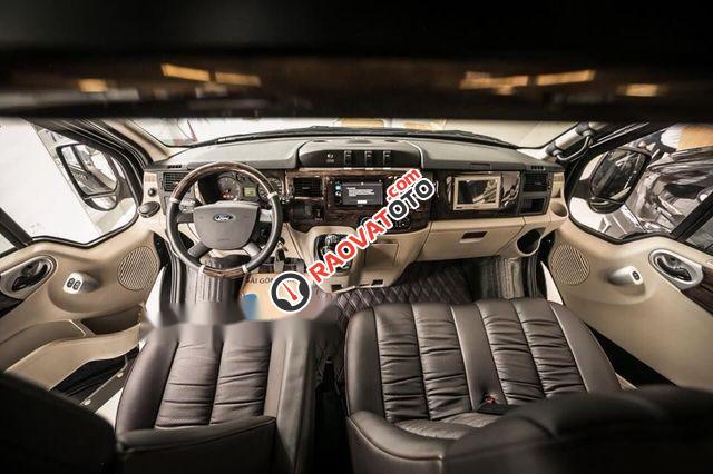 Bán Ford Transit Limousine sản xuất năm 2017, màu đen, giá tốt-1