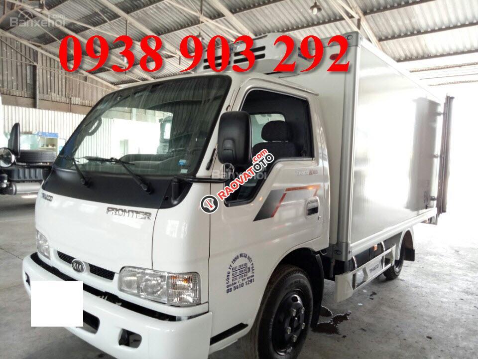 Bán xe tải đông lạnh Kia K165S tải trọng 2 tấn, lưu thông thành phố, liên hệ 0914159099-3