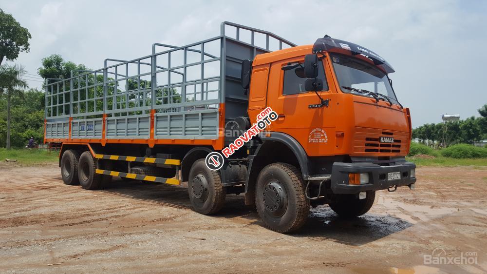Bán Kamaz 6540 (8x4) thùng 9m mới 2016, tại Kamaz Bình Phước & Bình Dương | Kamaz thùng 30 tấn-1