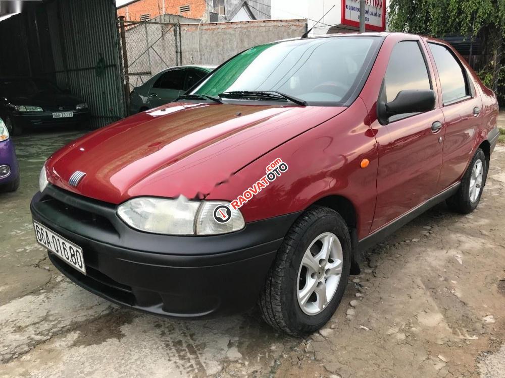 Cần bán lại xe Fiat Siena 1.3 sản xuất năm 2001, màu đỏ-7