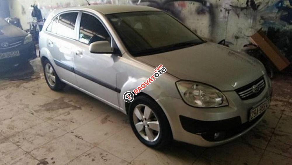 Bán Kia Rio 1.6 AT sản xuất năm 2007, màu bạc, nhập khẩu nguyên chiếc  -1