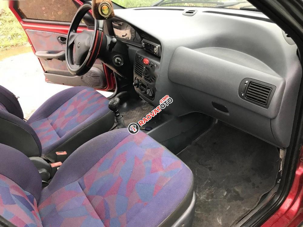 Cần bán lại xe Fiat Siena 1.3 sản xuất năm 2001, màu đỏ-1