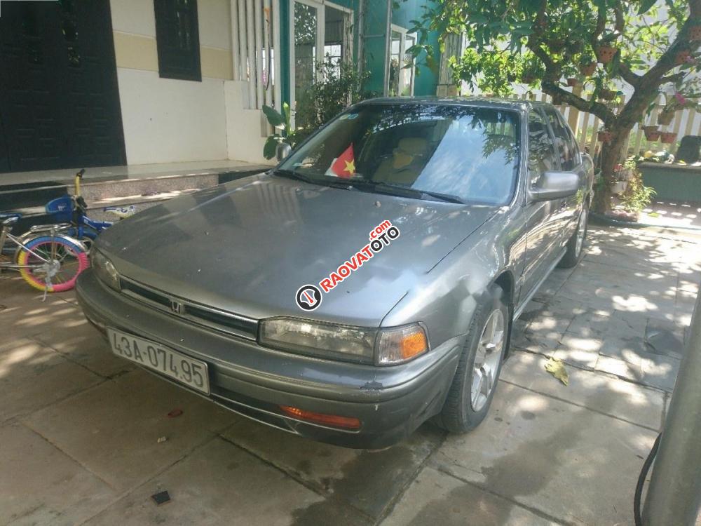 Bán ô tô Honda Accord Lx đời 1991, màu bạc, nhập khẩu-6