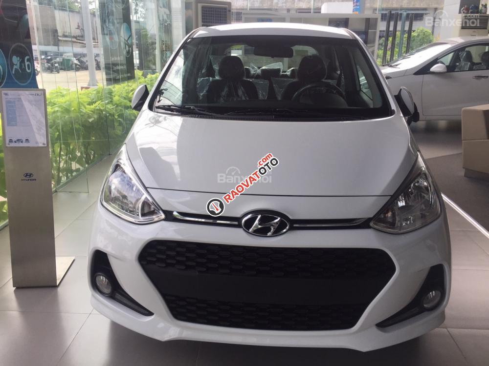 Cần bán Hyundai Grand i10 sản xuất 2018, màu trắng giá cạnh tranh-2