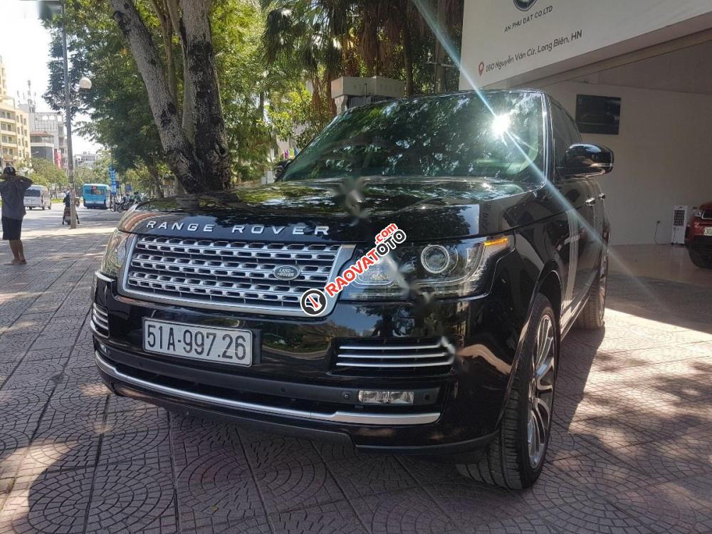 Bán xe LandRover Range Rover Autobiography 3.0 năm sản xuất 2015, màu đen, nhập khẩu mới chạy 28.000km-0