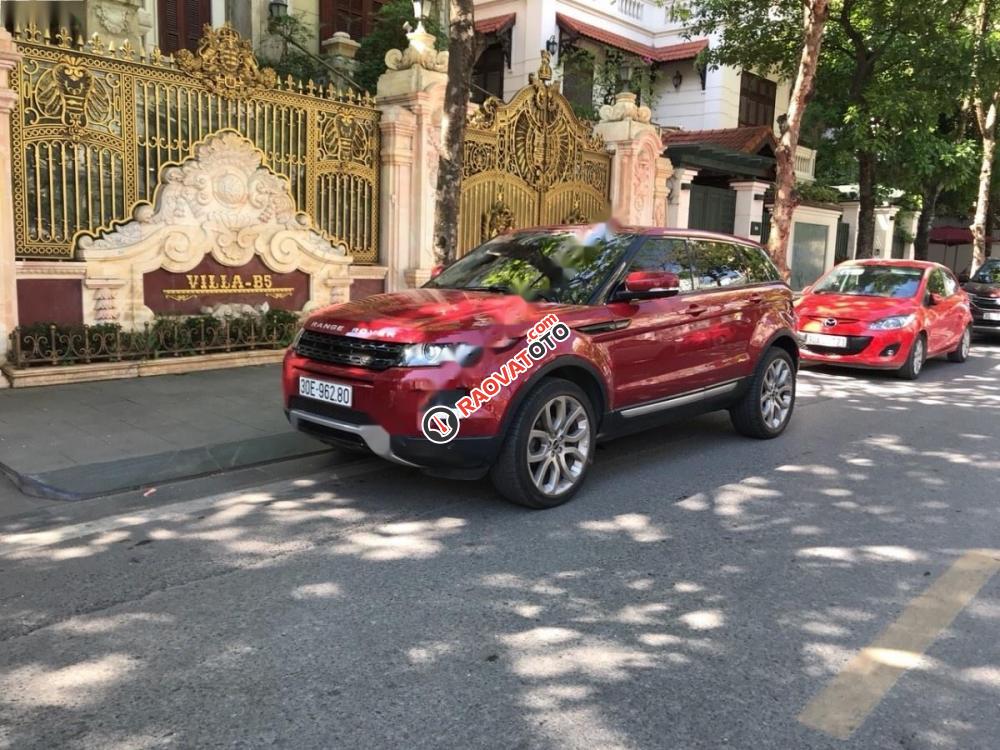 Bán LandRover Range Rover Evoque sản xuất 2014, màu đỏ, nhập khẩu-8