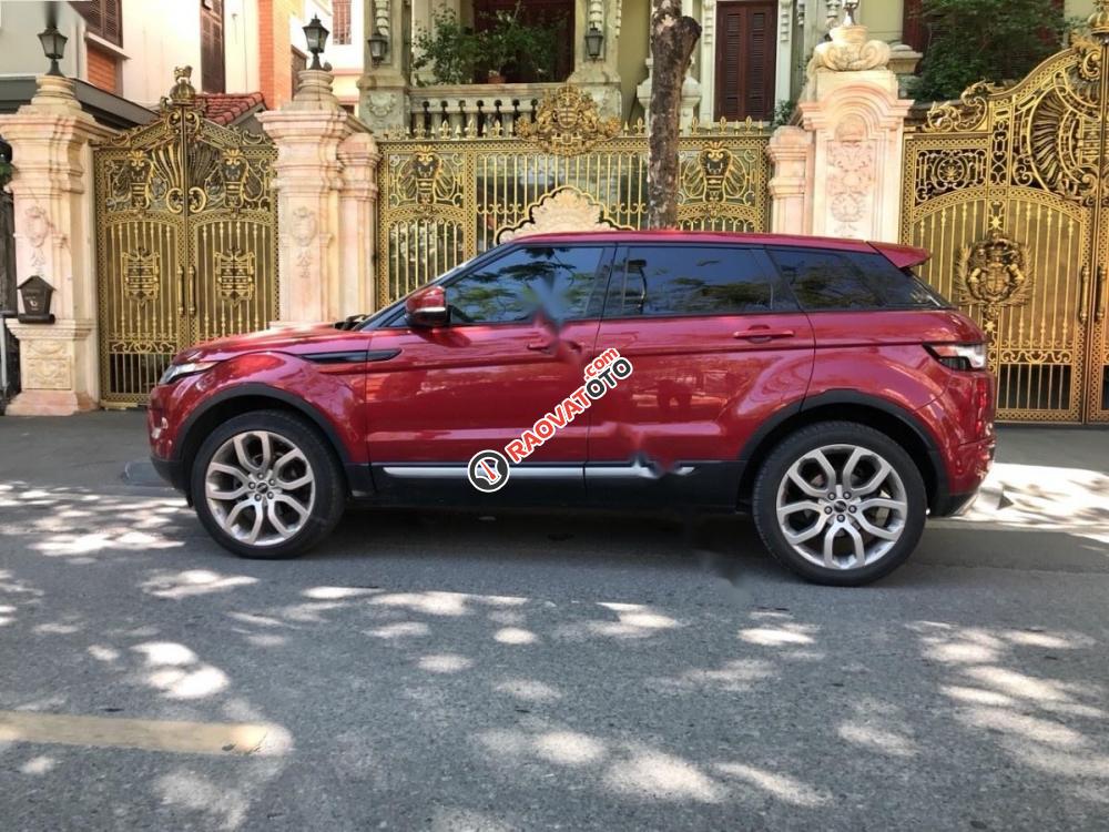 Bán LandRover Range Rover Evoque sản xuất 2014, màu đỏ, nhập khẩu-9