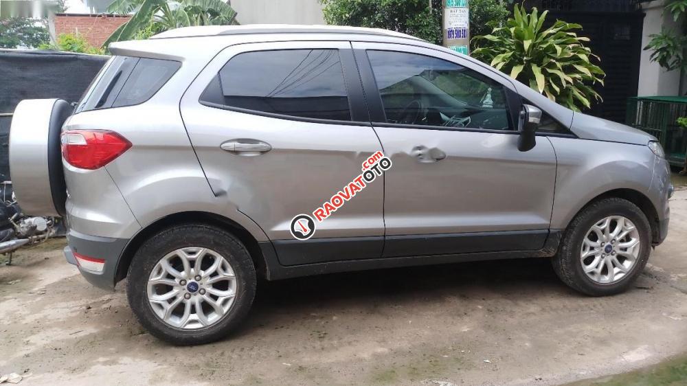 Cần bán xe Ford EcoSport AT đời 2014, màu bạc, nhập khẩu nguyên chiếc, giá 489tr-8