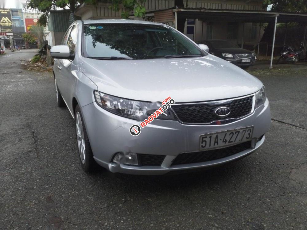 Cần bán xe Kia Forte EX đời 2012, màu bạc, giá 386tr-1