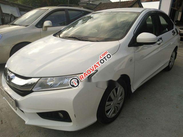 Cần bán gấp Honda City MT năm 2016, màu trắng  -0