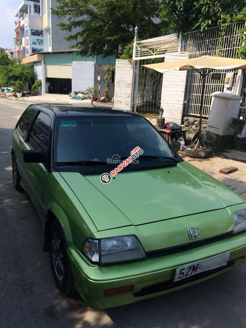 Cần bán lại xe Honda Civic sản xuất 1984, màu xanh lục, xe nhập-5