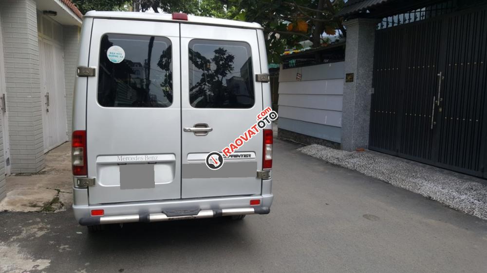 Bán Mercedes Sprinter 2013 máy dầu, màu bạc xe nhà mua mới từ đầu-3