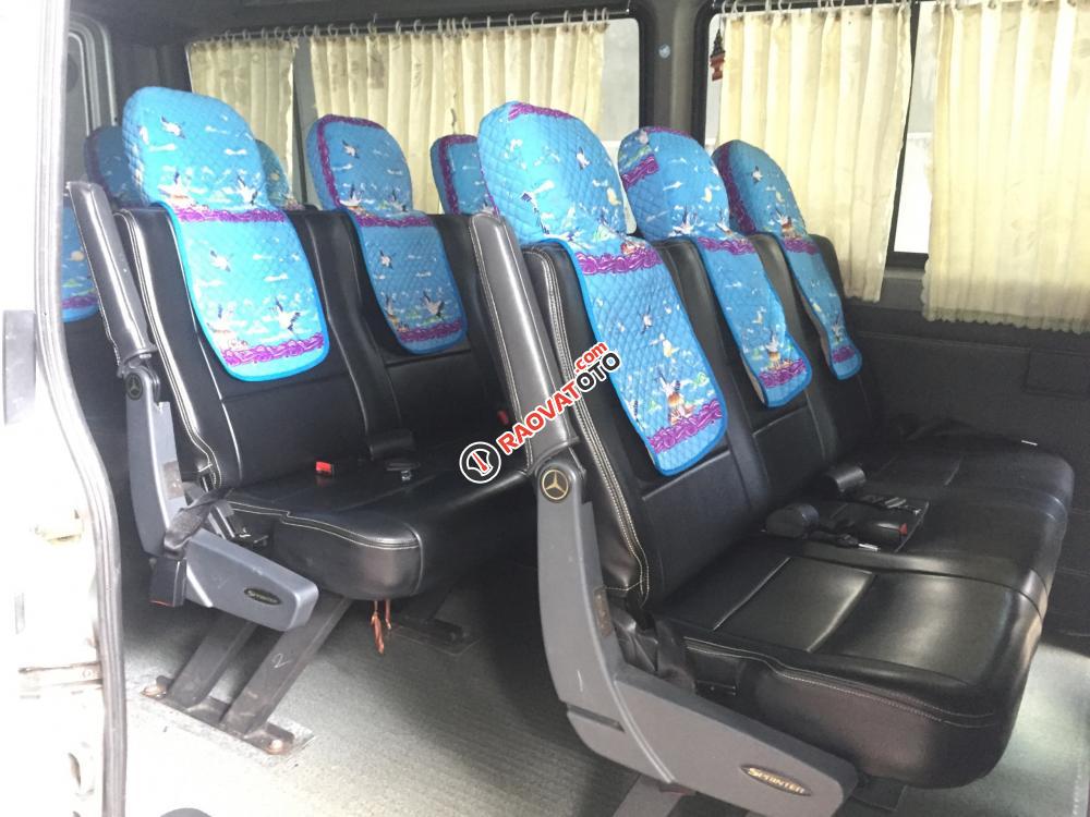 Bán Mercedes Sprinter 2013 máy dầu, màu bạc xe nhà mua mới từ đầu-1