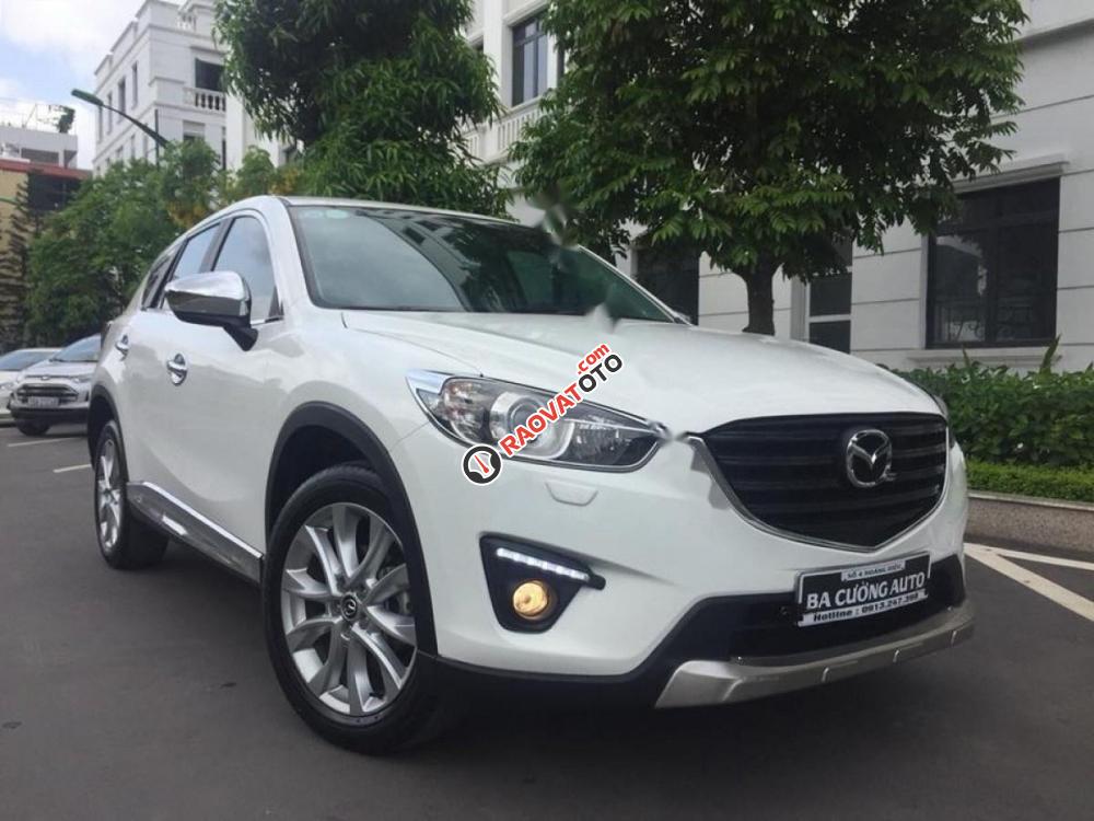 Cần bán Mazda CX 5 AWD đời 2014, màu trắng số tự động -1