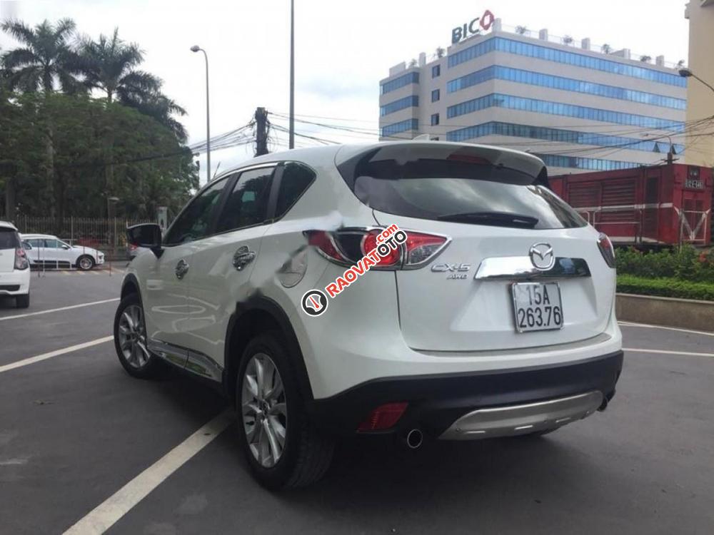 Cần bán Mazda CX 5 AWD đời 2014, màu trắng số tự động -2