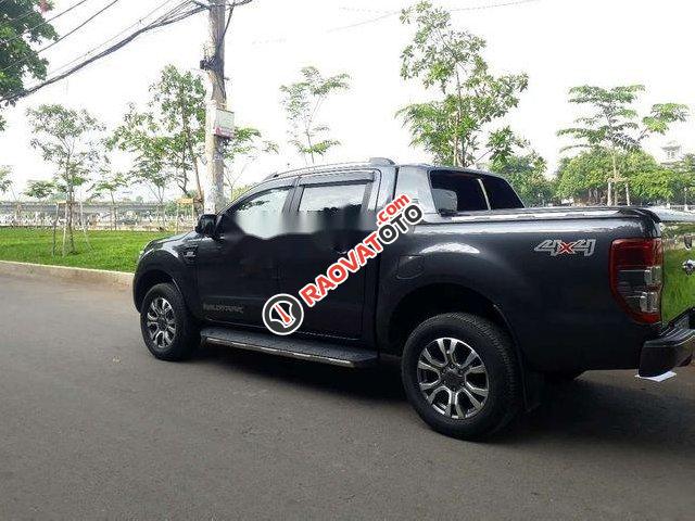 Bán ô tô Ford Ranger Wildtrack đời 2016, màu xám như mới, giá tốt-1
