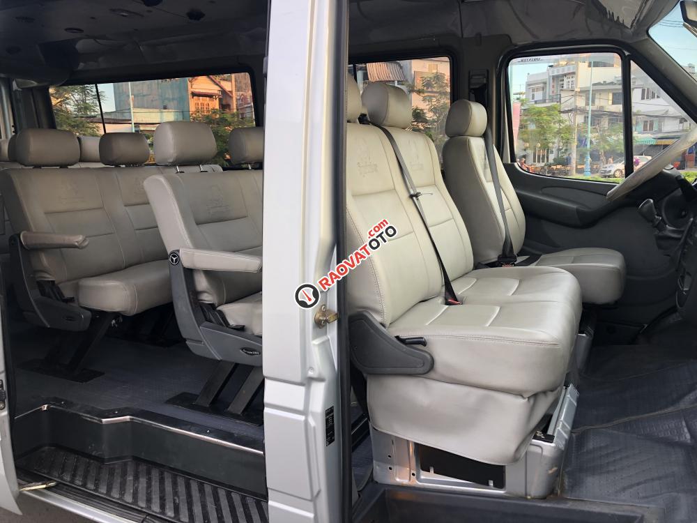 Bán Sprinter 313 ĐK 2013 16 chỗ, màu bạc. Xe nhà chùa xài kĩ không chạy kinh doanh-6