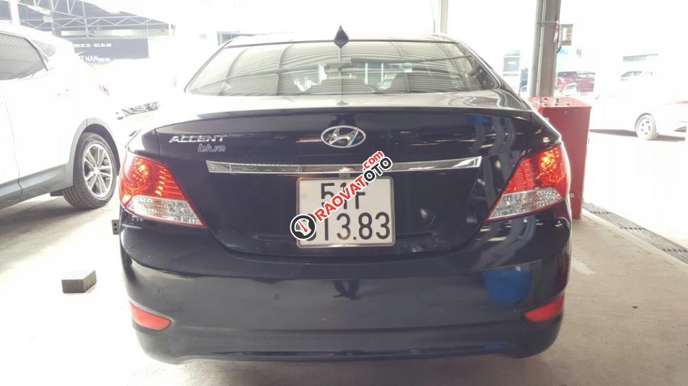 Bán Hyundai Accent Blue 1.4AT màu đen VIP số tự động nhập Hàn Quốc 2013 biển Sài Gòn-0