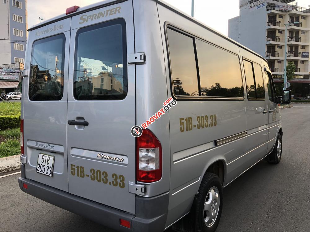 Bán Sprinter 313 ĐK 2013 16 chỗ, màu bạc. Xe nhà chùa xài kĩ không chạy kinh doanh-3