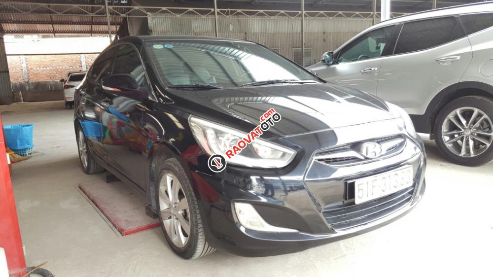 Bán Hyundai Accent Blue 1.4AT màu đen VIP số tự động nhập Hàn Quốc 2013 biển Sài Gòn-6